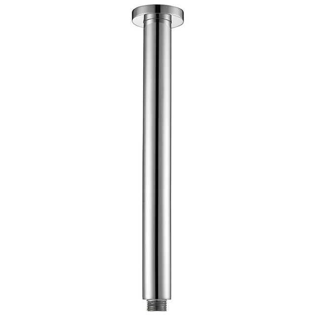 Round Shower Arm Vertical Chrome 470mm Chrome