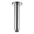 Round Shower Arm Vertical Chrome 100mm Chrome