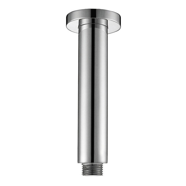 Round Shower Arm Vertical Chrome 100mm Chrome