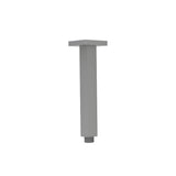 Square Shower Arm Vertical  Gunmetal 310mm Gun Metal