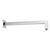 Square Shower Arm Horizontal  Chrome 400mm Chrome