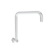 Round Shower Arm High Rise Chrome Chrome