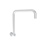 Round Shower Arm High Rise Chrome Chrome