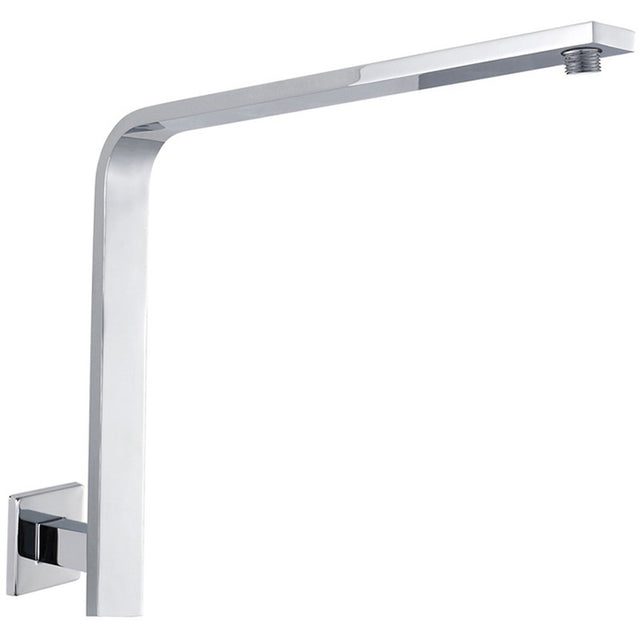 Square Shower Arm High Rise Chrome Chrome