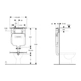 Avery Geberit In Wall Floor Toilet Suite (Sigma8/Kappa + KDK102) — detail 7