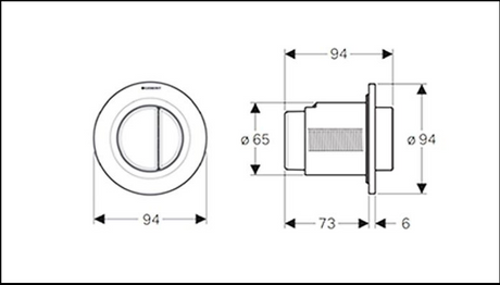 116.045.11.1 (Type10 Raised Button) — detail 2