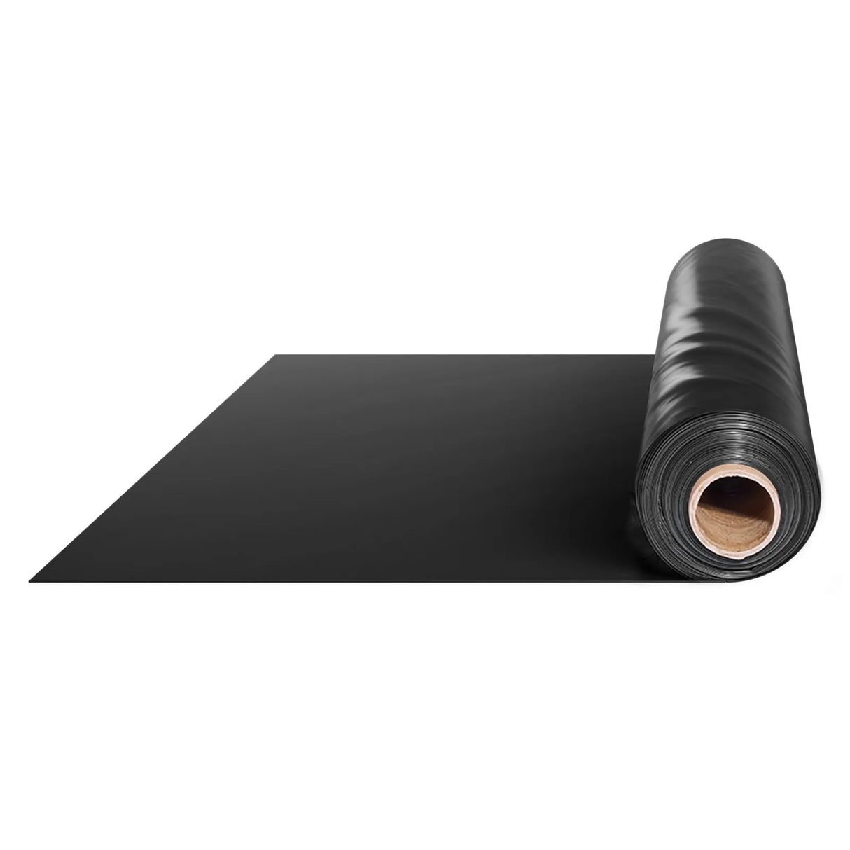 Black Plastic Moisture Barrier 2 x 50m 200um Builders Film