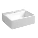 Compact Wall Mounted Basin 1THGloss WhiteNo OverflowDimension: 330*290*115mm
