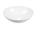 Oval Counter Top Basin Gloss WhiteDimension: 400*340*145mm