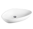 Above counter basin with no overflowGloss Whitesize: 580*390*130mm
