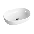 Above counter basin with no overflowGloss Whitesize: 590*405*145mm