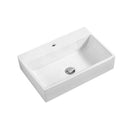Wall Hung Above Counter  Basin 1TH Gloss White, No OverflowDimension: 530*360*120mm