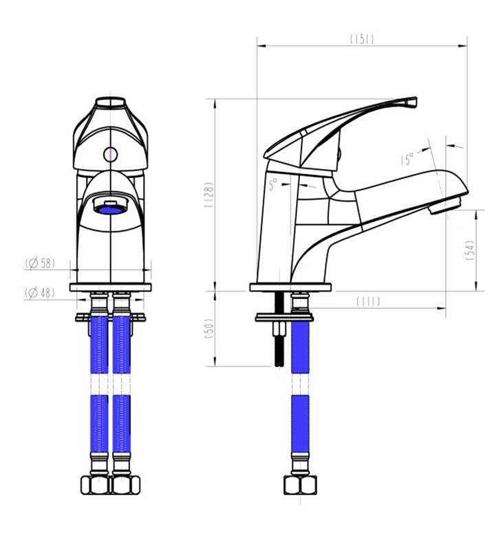 INS0601 Massa Basin Mixer