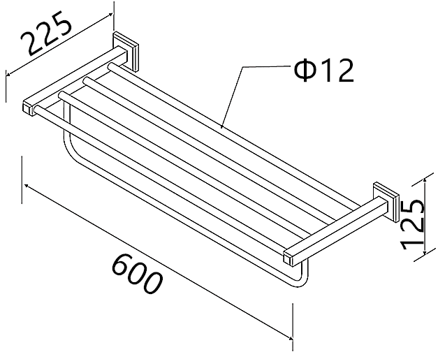 Builders Choice - Towel Rack