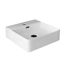 Art Basin Gloss WhiteWith tap hole and overflow Size: 420*420*120mm