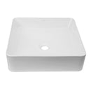 Artis H Square Above Counter Basin NTHGloss WhiteDimension: 400*400*110mm