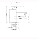 Taran Basin Mixer Matt Black