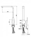 Vogh Kitchen Mixer Chrome