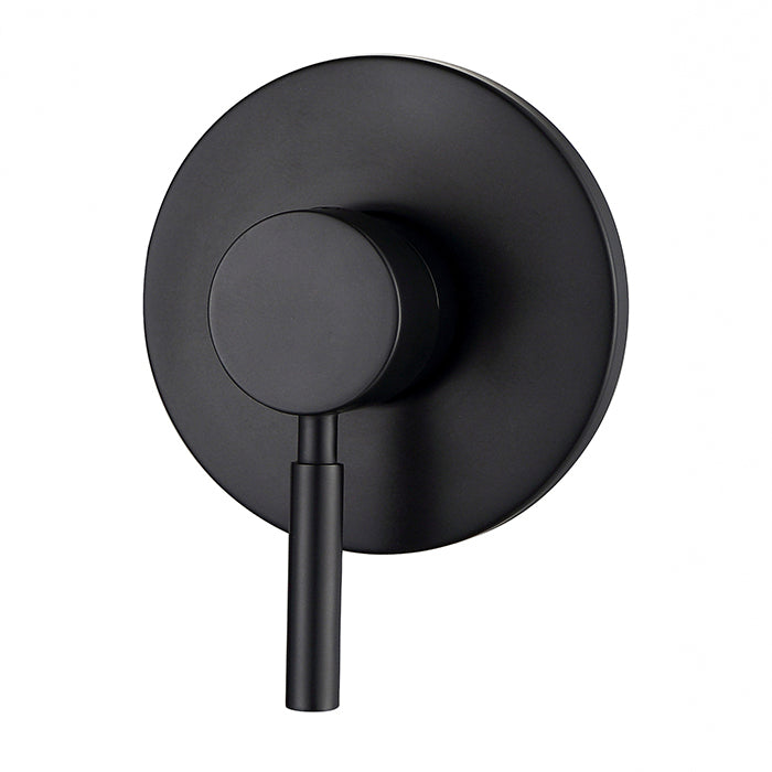 Pavia Shower Wall Mixer Matt Black