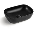 ARTIS O'96Ultra slim Matt Black fine ceramicNo Tap HoleDimension: 455x320x135mm