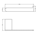 GBVH0271     Toilet  Paper Holder   Black Rose Gold