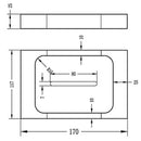 TARAN Soap Holder Black