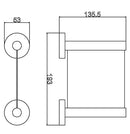 Rondo-Soap Holder-Black