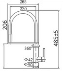KM008  Pull Out  Sink Mixer