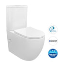 Cosenza Rimless Toilet Suite Slim Seat with Geberit  Cistern
