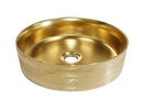 Jewel Yellow Gold Basin Dimension: 355*355*120mm