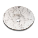 Clearance Stock - No Returns or Refunds - Round Insert Basin Matte Carra, No Overflow, NTHDimension: 410x410x160mm