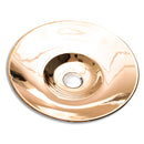 Round Insert Basin Metallic Rose Gold, No Overflow, NTHDimension: 410x410x160mm
