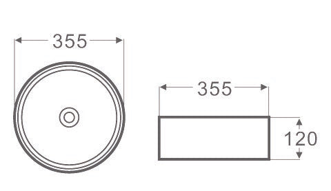 ART BASIN 4087WP