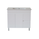 PVC 900 Vanity Right Hand Drawers w/Legs Cabinet Only