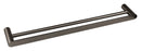 VETTO Double Towel Rail 750mm Gun Metal