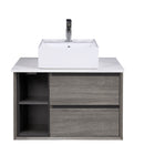 Amazon Grey Cabinet with Left Shelves 750x460