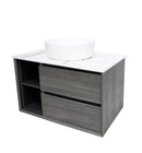 Amazon Grey Cabinet with Left Shelves 750x460