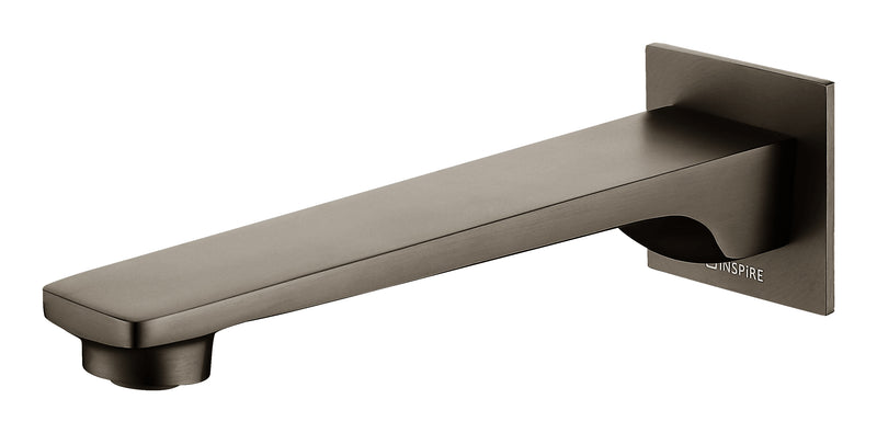 Zevio Bath Spouts Gun Metal