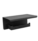 Paper Holder with Phone Shelf  Black