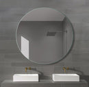 Round Bevel Mirror 900 With Brackets, 5mm thick