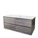 Maximo 45 Degree 1200 Wall Hung Vanity Amazon Grey Cabinet only 1200x460x550