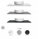 Maximo 45 Degree 600 Wall Hung Vanity Amazon Grey Cabinet only 600x460x550