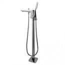 (CH0124.BS) Chrome Freestanding Bathtub Mixer with Handheld Shower Spout