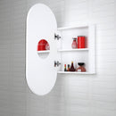 NOOSA MATTE WHITE PILL SHAVING CABINET