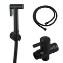 Bidet Toietl Spray Kit Diverter Black