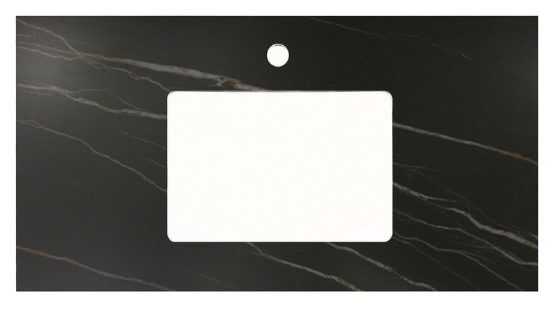 Rock Plate Stone 600x460x15mm Empire Black  Undermount