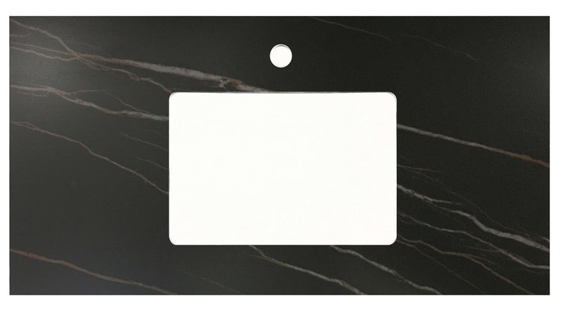 Rock Plate Stone 750x460x15mm Empire Black  Undermount