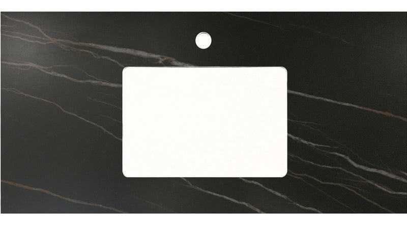 Rock Plate Stone 900x460x15mm Empire Black  Undermount