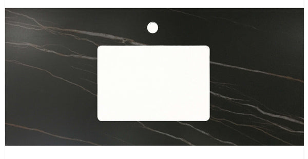 Rock Plate Stone 1200x460x15mm Empire Black  Undermount