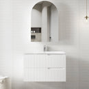 Noosa (Apollo) 900x460x550 wall hung Matte White Plywood Cabinet